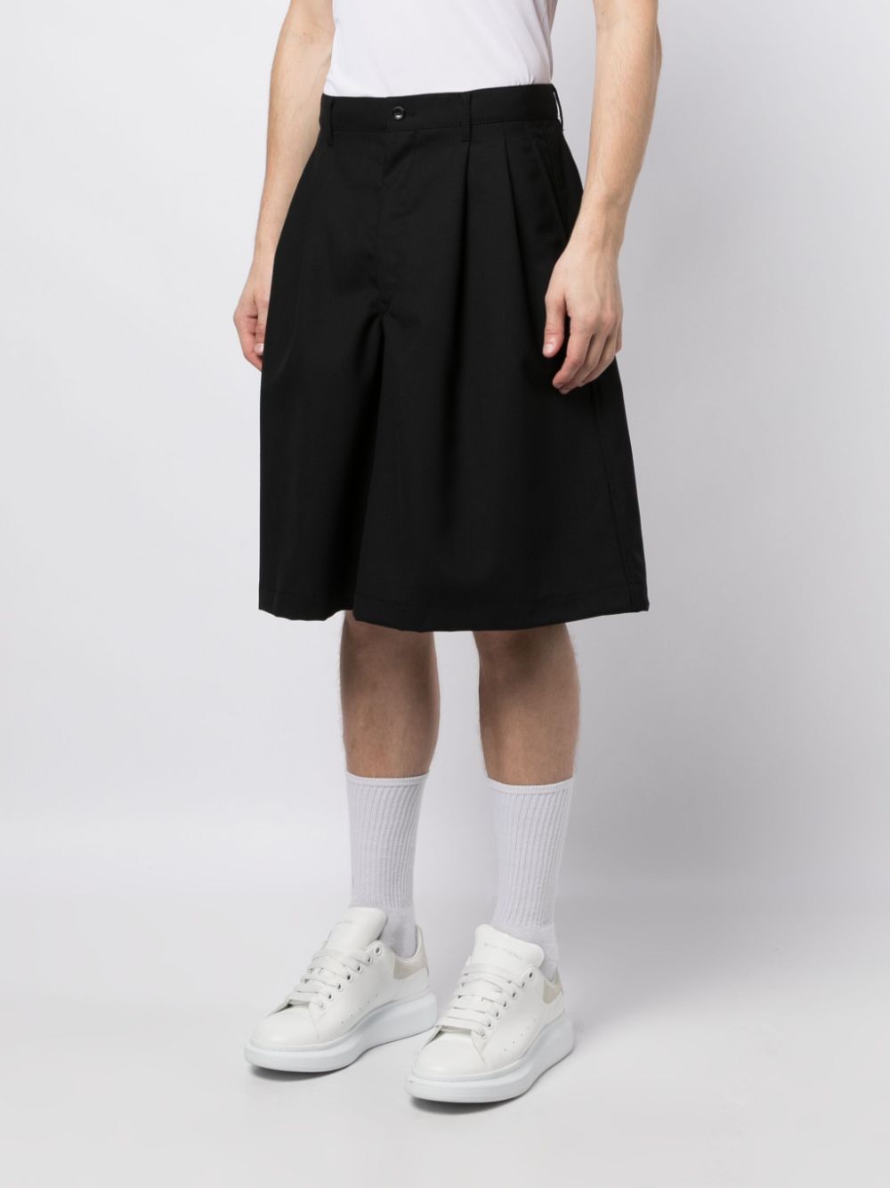 Shorts neri eleganti da donna, Comme des Garçons, Uomo