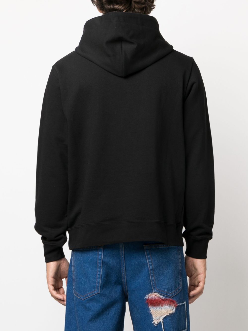 Men's Logo Patch Hoodie by Gcds