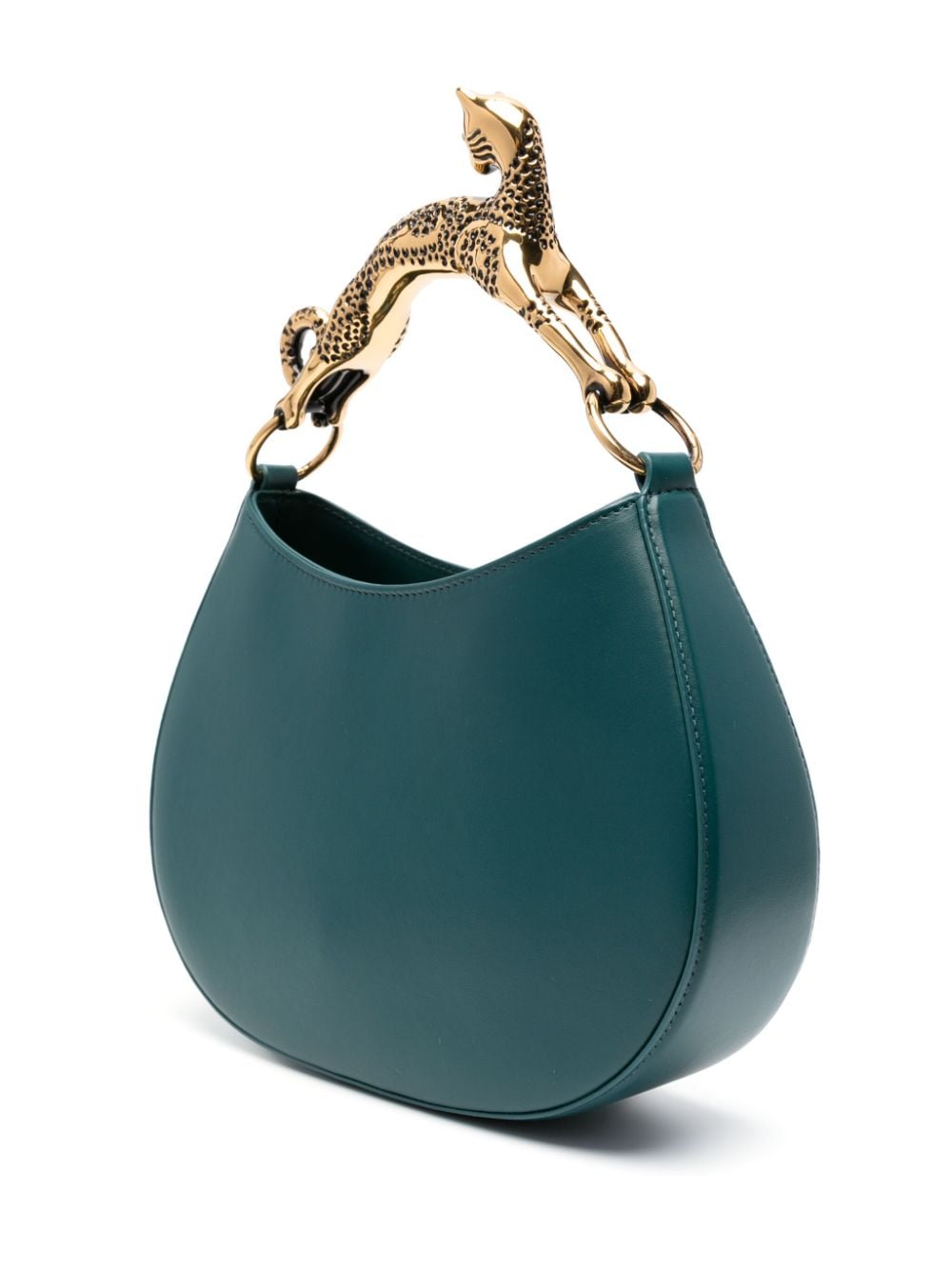 Lanvin Hobo Cat Tote Bag Green