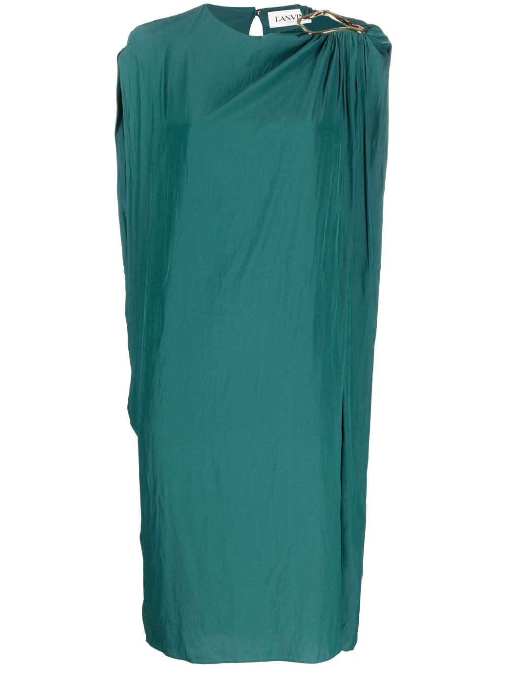 Abito midi in verde - donna - LANVIN 