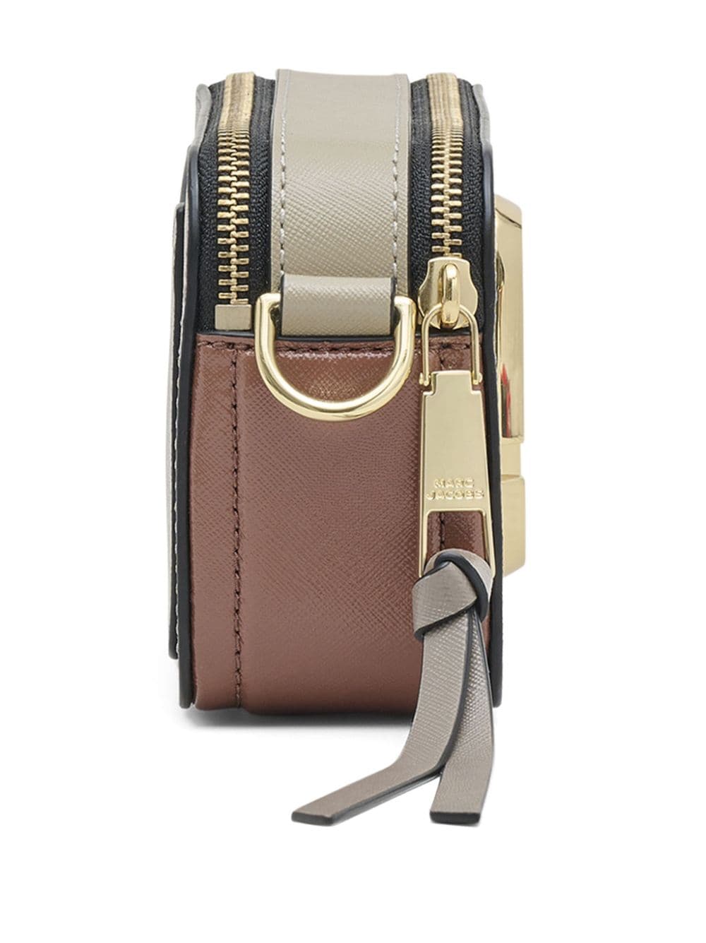 Marc Jacobs Snapshot Leather Cross-body Bag in Gray