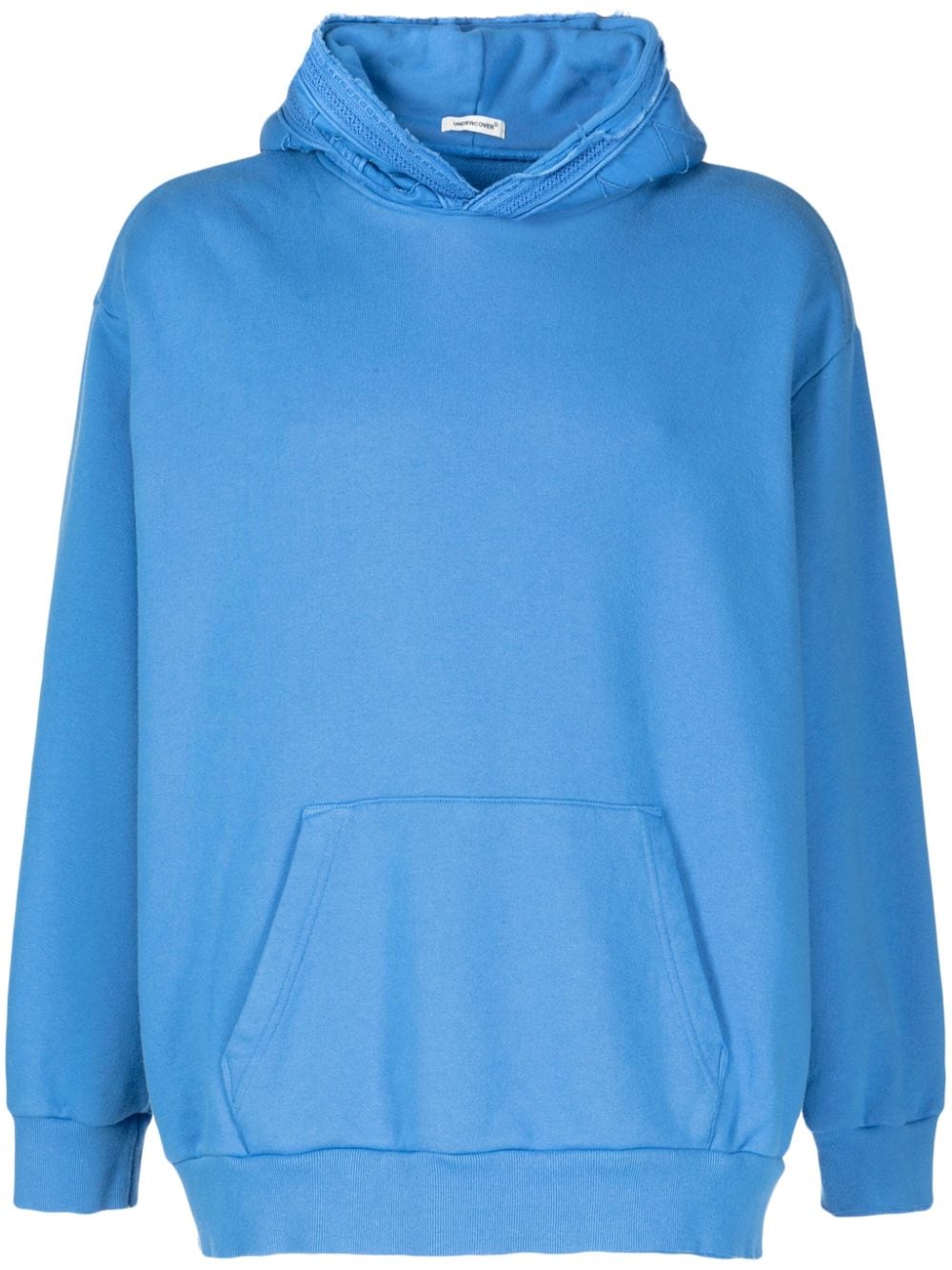 Blue embroidered-trim sweatshirt - men - UNDERCOVER