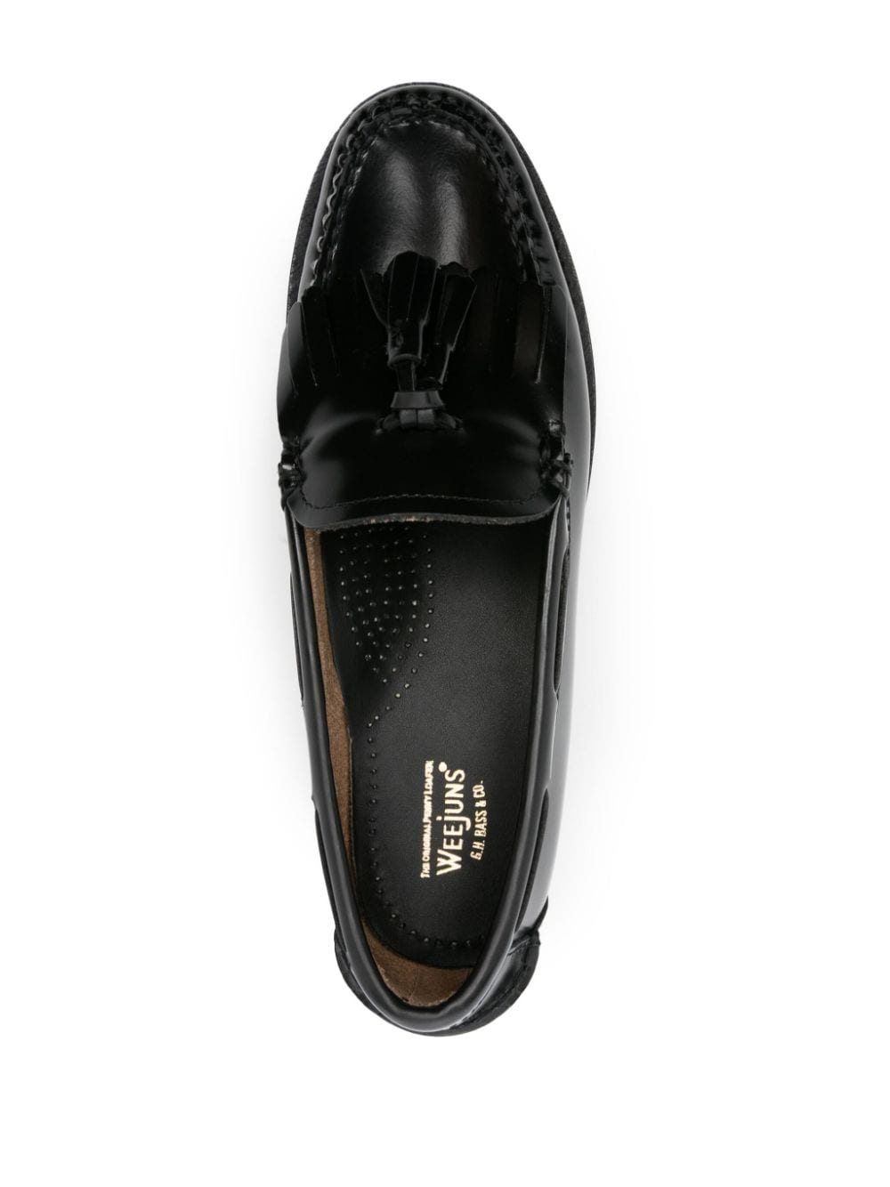 Black Weejuns Esther Kiltie loafers GH BASS - women - GH BASS ...