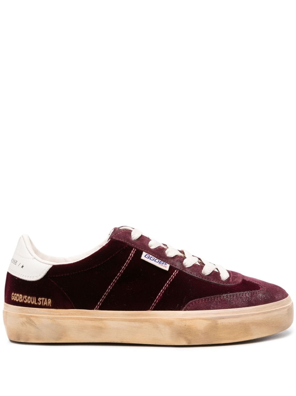 Burgundy soul star sneakers Golden Goose - women - GOLDEN GOOSE ...