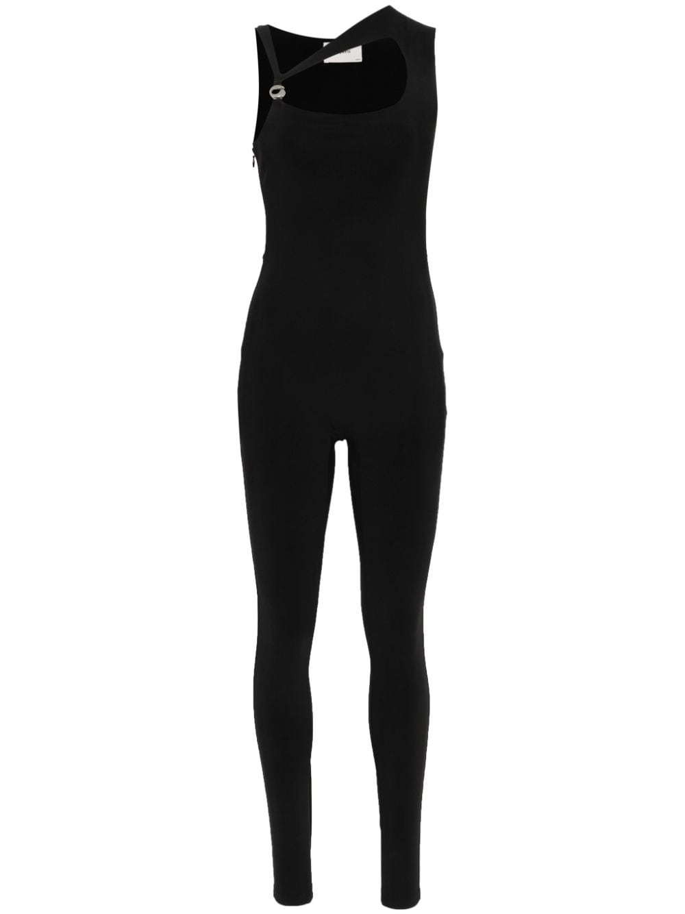 Black cut-out cape jumpsuit - women - COPERNI - divincenzoboutique.com