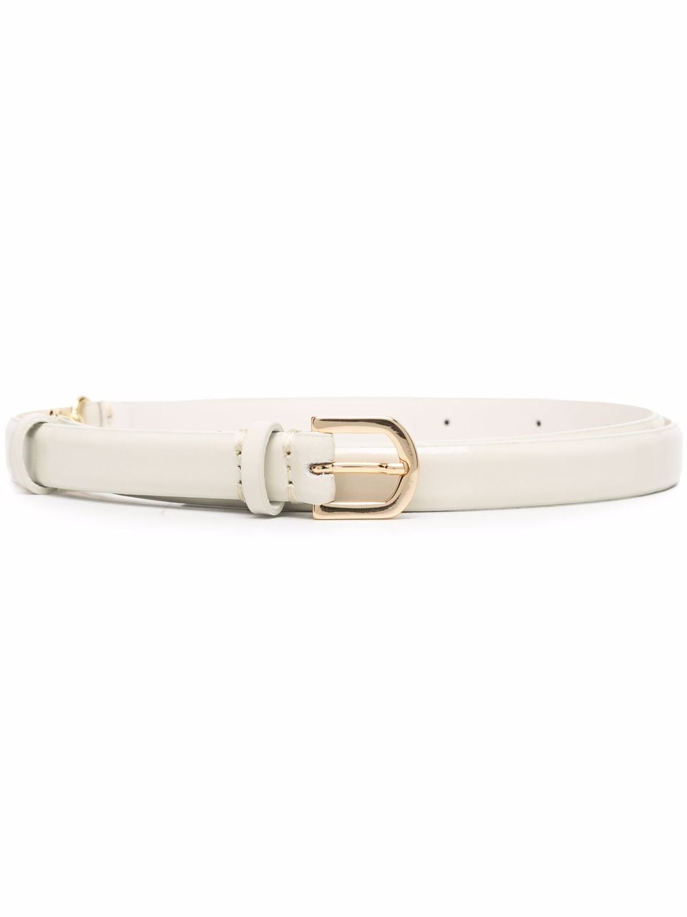 Ivory buckled belt - women - TOTEME - divincenzoboutique.com