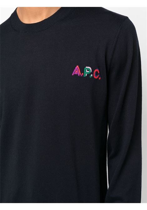 logo sweater-men A.P.C. | WOAOCH23145IAK