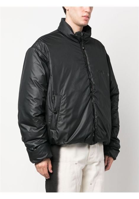 Black logo-print bomber jacket - men 44 LABEL GROUP | B0030343FA311P288