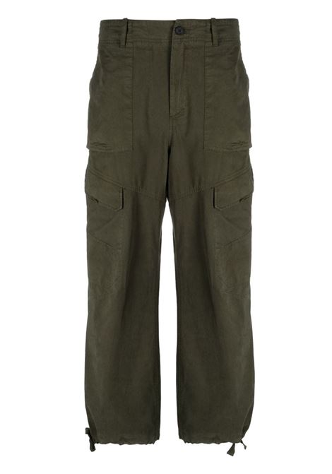 Green Ando cargo trousers - men A-COLD-WALL* | ACWMB209DRKOLV
