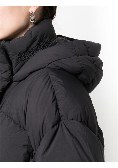 Black hooded puffer jacket - women ACNE STUDIOS | A90550900