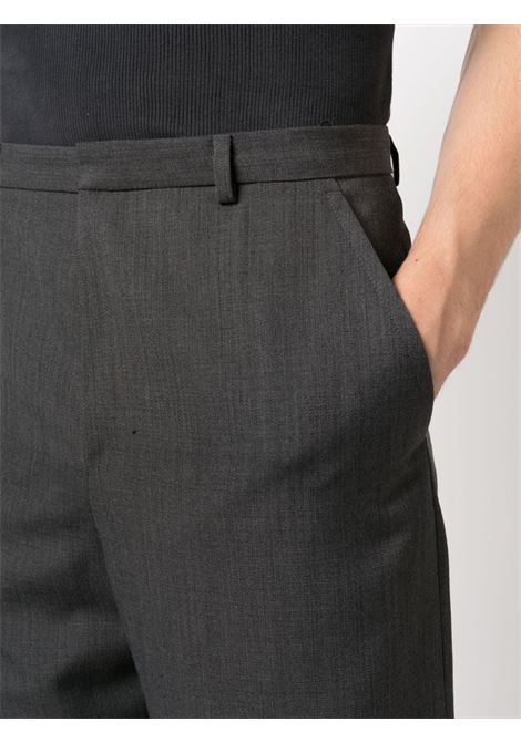 Grey wide straight-leg trousers - men ACNE STUDIOS | BK0514AFK