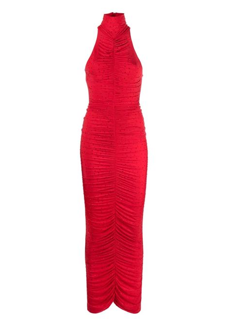 Red Tylen crystal midi dress - women - ALEX PERRY