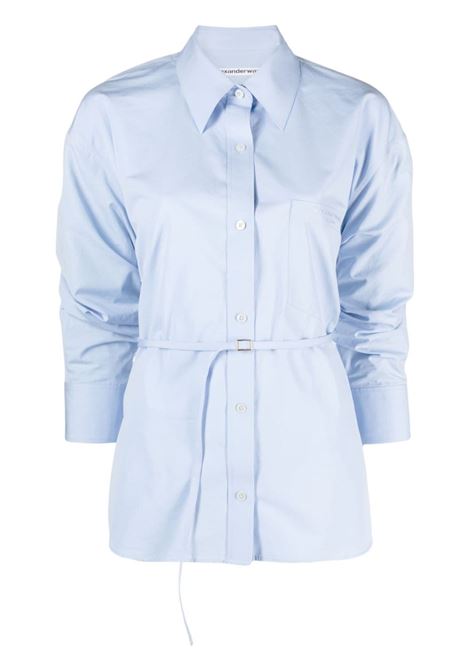 White casia long-sleeved DRIES shirt - VAN NOTEN - women