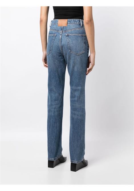 Blue Stacked high-rise slim jeans - women ALEXANDER WANG | 4DC3234176473