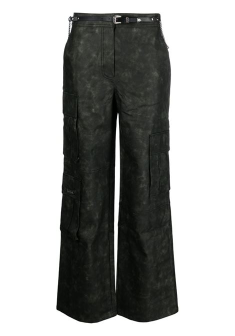 Pantaloni Cargo con cintura in verde cachi - donna ANDERSSON BELL | APA665WKHK