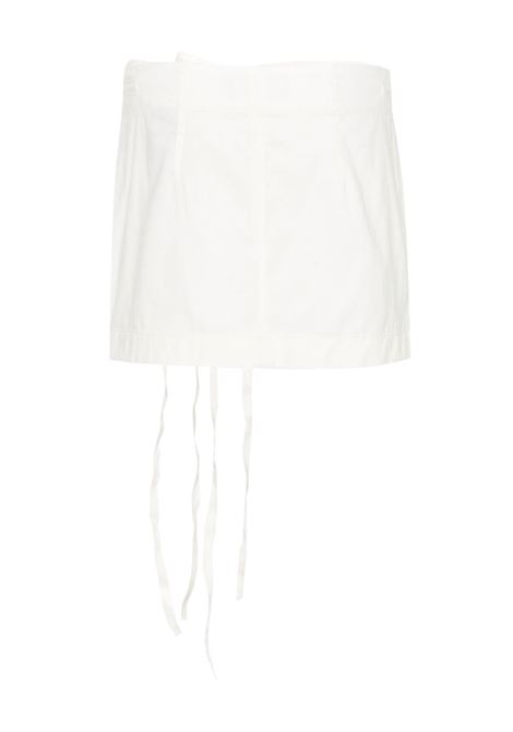White Magdalena mini skirt - women ANN DEMEULEMEESTER | 2301WSK42FA252020