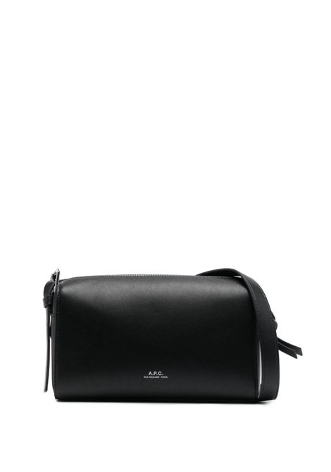 A.P.C. . Black Crossbody Bag for Men