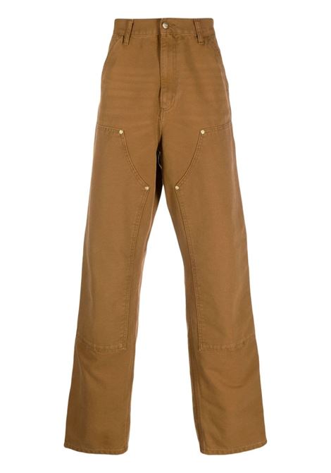 Organic trousers in brown men - men CARHARTT WIP | I0315011NF3K32