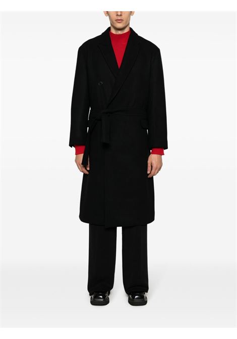 Black Christian belted coat - men COSTUMEIN | V41100