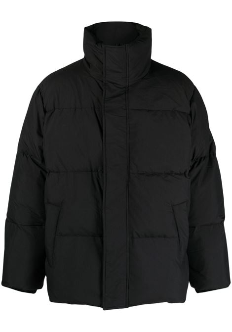 Black Polaris logo-patch padded jacket - unisex ÉTUDES | H23MM710F00999