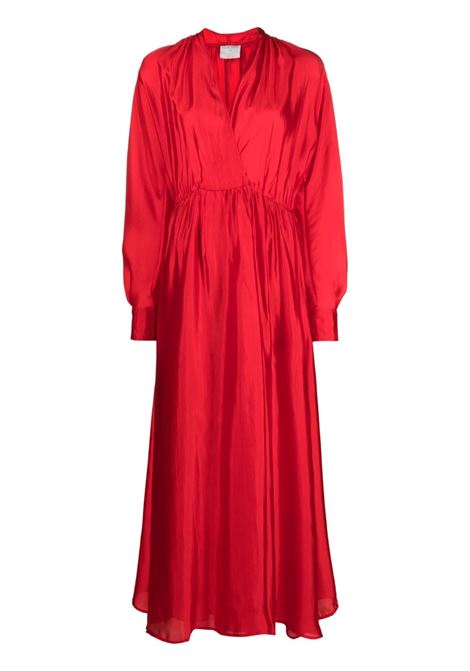 Red flared maxi dress - women  FORTE FORTE | 107022573