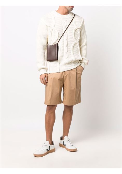 Off-white cable -knit sweater - men  GOLDEN GOOSE | GMP00842P00066410715