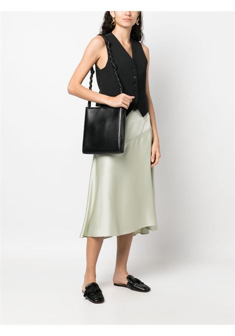 Black tangle shoulder bag - women  JIL SANDER | J08WG0017P4845001