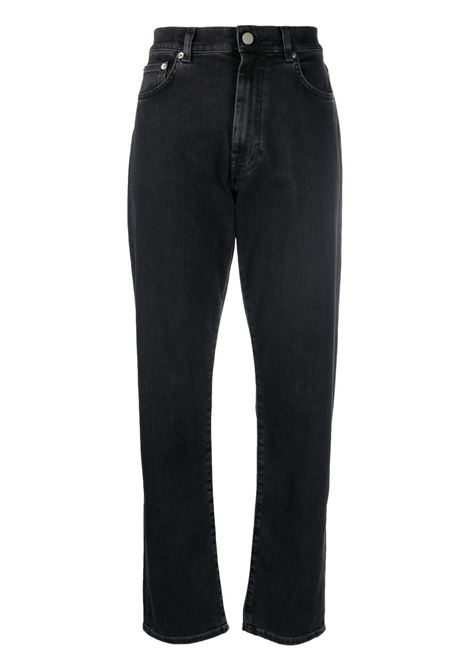 Dark grey Wular high-rise straight-leg jeans - women LOULOU STUDIO | WULARWSHDGRY