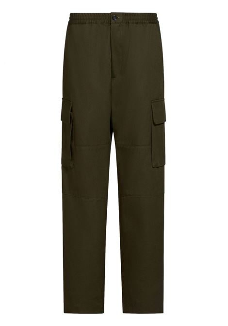 Green straight-leg cargo trousers - men MARNI | PUMU0207A1UTC27800V55