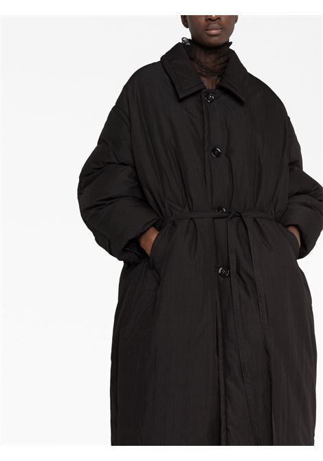 Cappotto imbottito oversize in nero - donna MM6 MAISON MARGIELA | S52AA0165S78144900