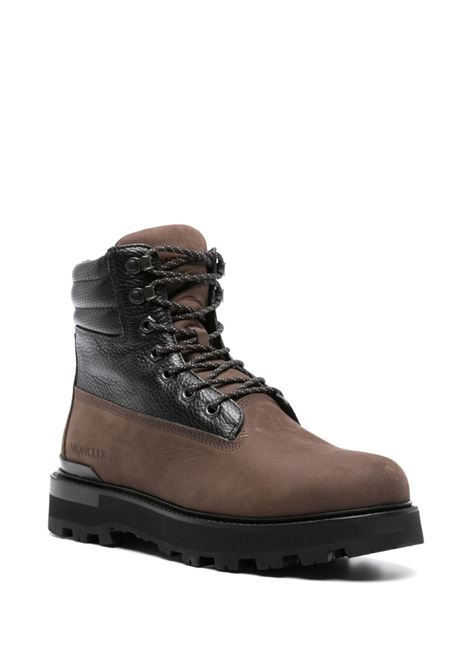 Brown Peka ankle boots - men MONCLER | 4G00020M3419250