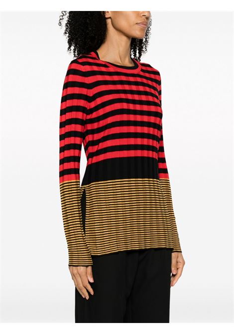 Multicolour Slinky striped long-sleeve jumper - women PROENZA SCHOULER WHITE LABEL | WL2337910982
