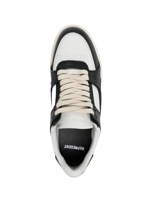 Black and white Apex sneakers - men REPRESENT | M12046037