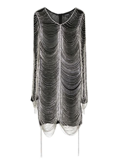 Black Jacqueline crystal-embellished minidress - women RETROFETE | FW237797BLKS