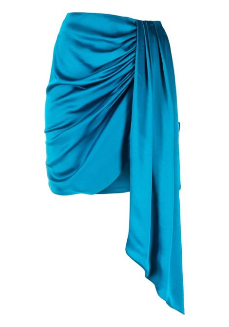 Blue Mae draped satin miniskirt - women SIMKHAI | 4233019QBL