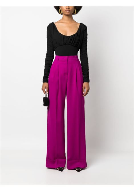 Pink Natalie high-waisted palazzo trousers - women THE ANDAMANE | T140407BTNP171CCLMN