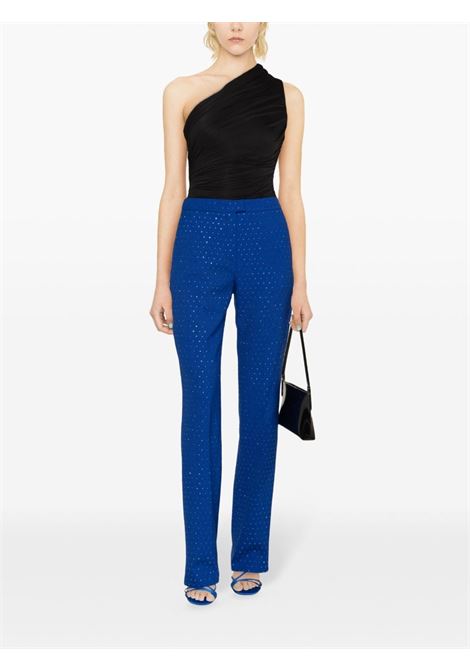 Blue Gladys Crystal tailored trousers - women THE ANDAMANE | TM140406CTNP207BL