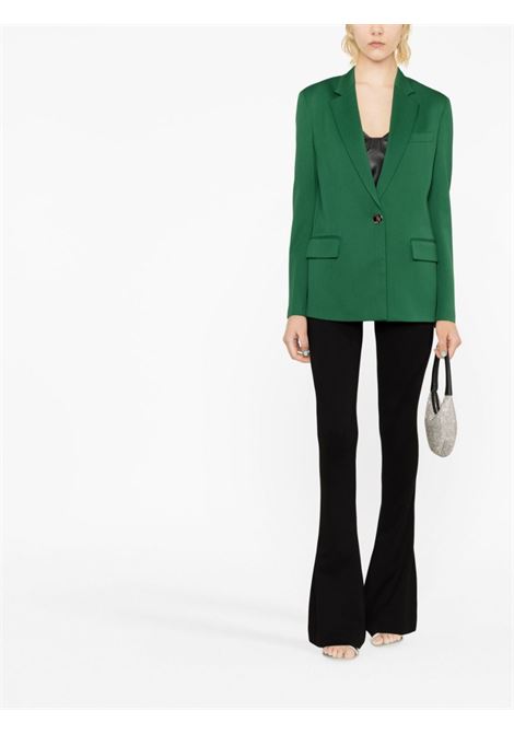 Green bianca single-breasted blazer - women  THE ATTICO | 236WCG25W041028