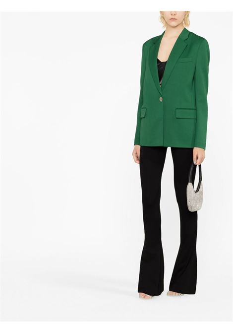 Green bianca single-breasted blazer - women  THE ATTICO | 236WCG25W041028