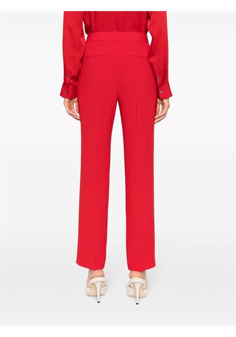 Red straight-leg tailored trousers - women THEORY | N0709220UGR