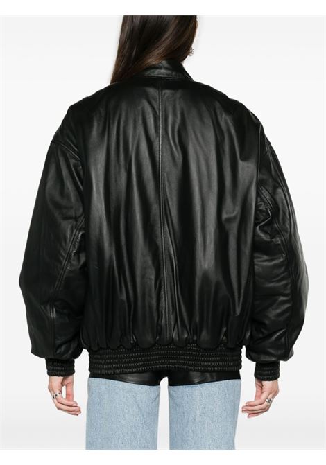Black oversized bomber jacket - women WARDROBE.NYC | W4011PCLBLK