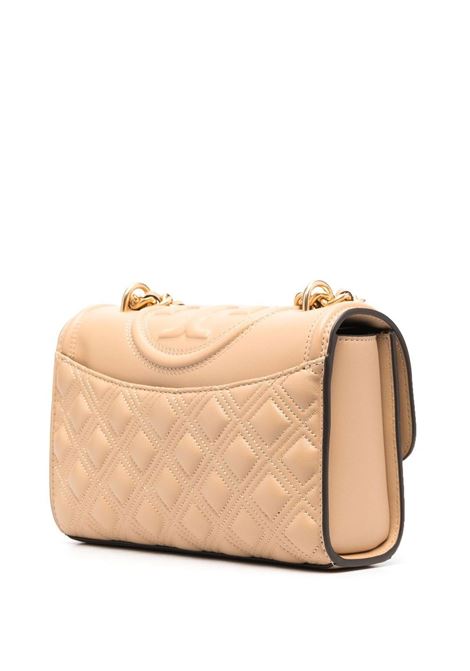 Beige small fleming crossbody bag - women  TORY BURCH | 75576284