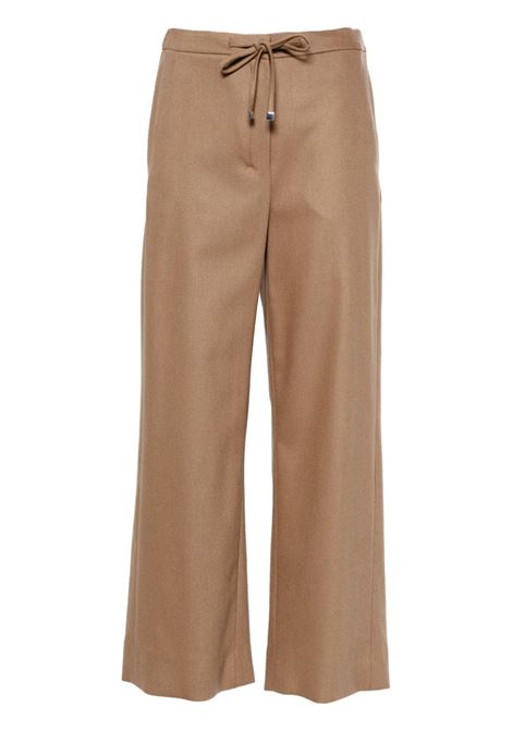 Pantaloni crop in marrone di 'S Max Mara - donna