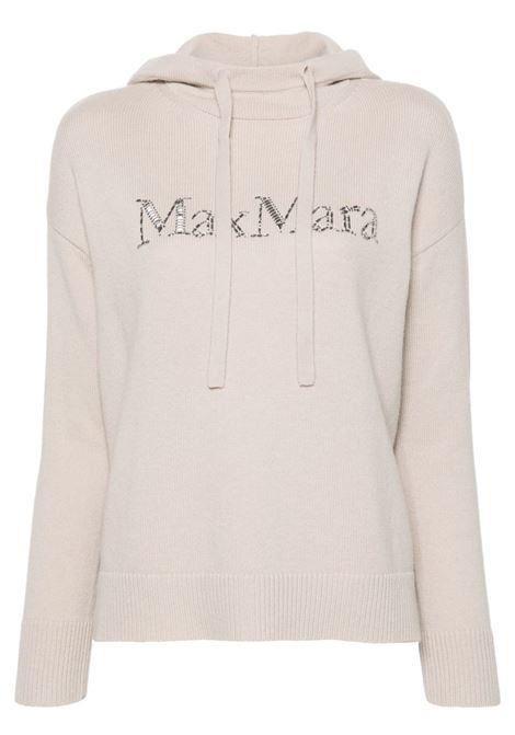 Beige gorizia knitted sweatshirt S Maxmara - women  'S MAXMARA | Sweaters | 2429366103600001