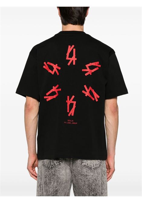 T-shirt Lasered in nero di 44 LABEL GROUP - uomo 44 LABEL GROUP | B0030376FA528P491