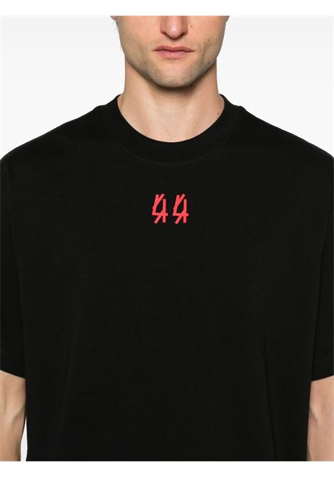 Black lasered T-shirt 44 LABEL GROUP - men 44 LABEL GROUP | B0030376FA528P496