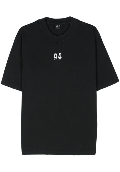 T-shirt a maniche corte karanlink in nero 44 Label Group - uomo 44 LABEL GROUP | B0030376FA528P516