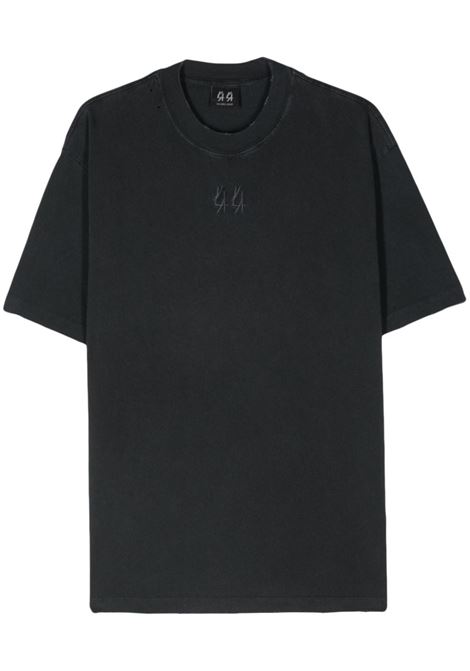 Black logo-print T-shirt 44 Label Group - men  44 LABEL GROUP | B0030376FA528P518