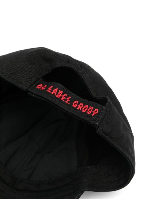 Black logo-embroidered baseball cap 44 Label Group - men 44 LABEL GROUP | B0030469FA282P546