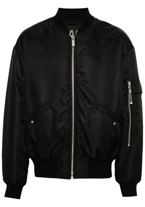 Bomber Profiler con colletto a coste in nero 44 Label Group - unisex 44 LABEL GROUP | B0030485FA487099